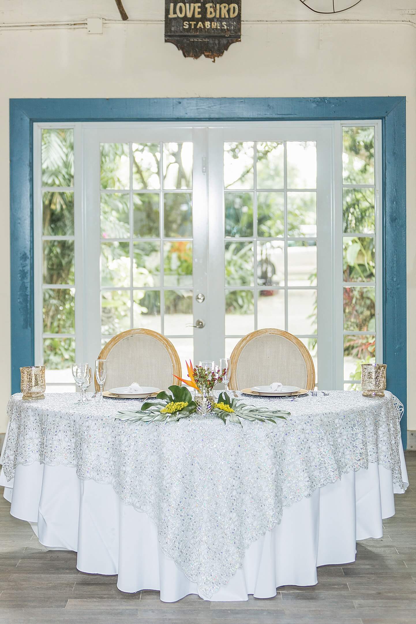 Photo of Wedding Sweetheart Table | Historic Walton House Wedding Venue |White House Wedding Photography