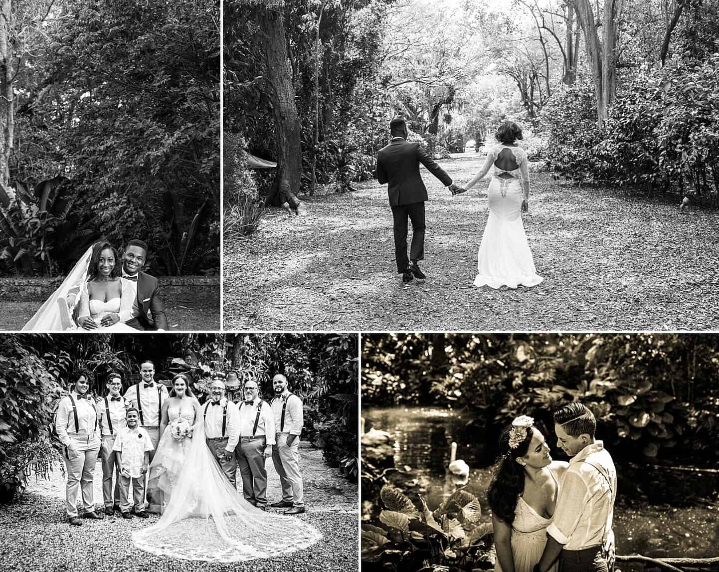 Photo collage of fine art wedding photography by White House Wedding Photography