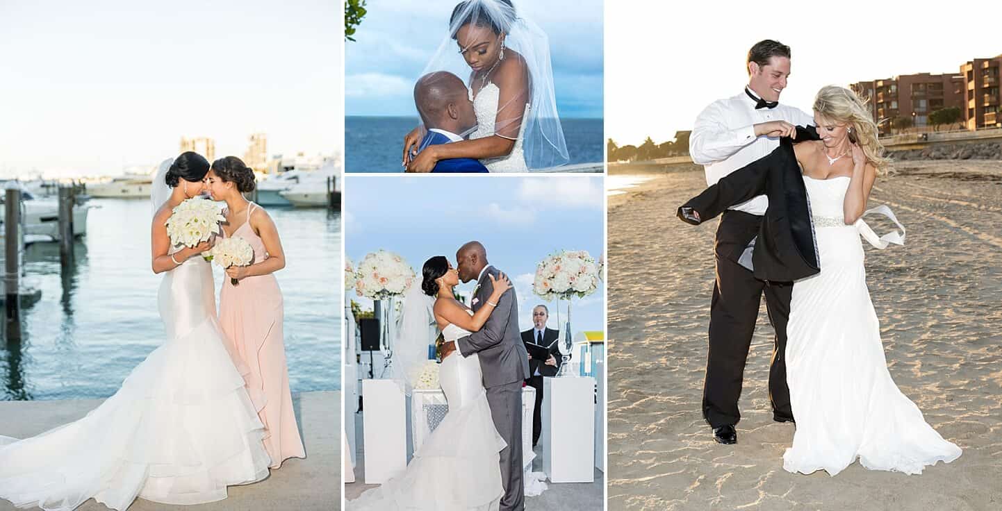 Photo collage of photojournalism wedding photography style by White House Wedding Photography