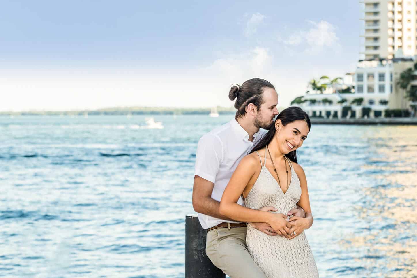 Featured photo of Couple Proposal in Miami by The Bay