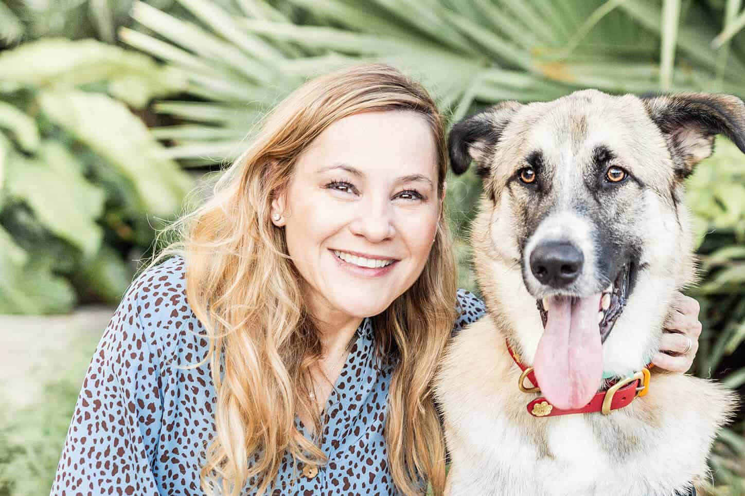 Dr. Monika Kreinberg & Her Dog | Furever Us Wedding Pet Care